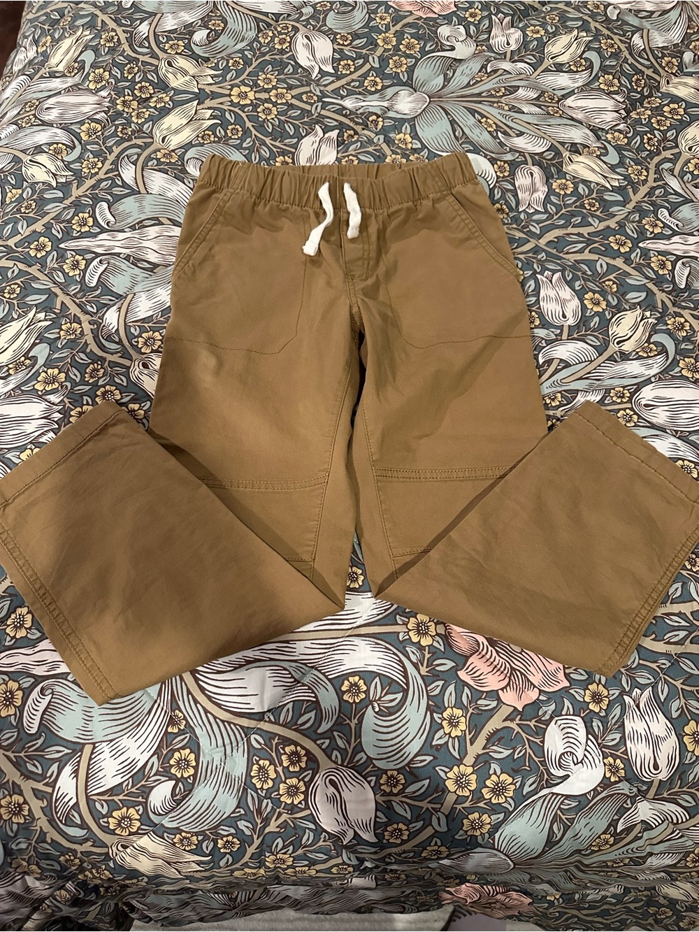 Cat & Jack Brown Elastic Waist Drawstring Pants